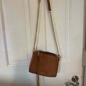 Rebecca Minkoff Suede Tan Crossbody Bag
